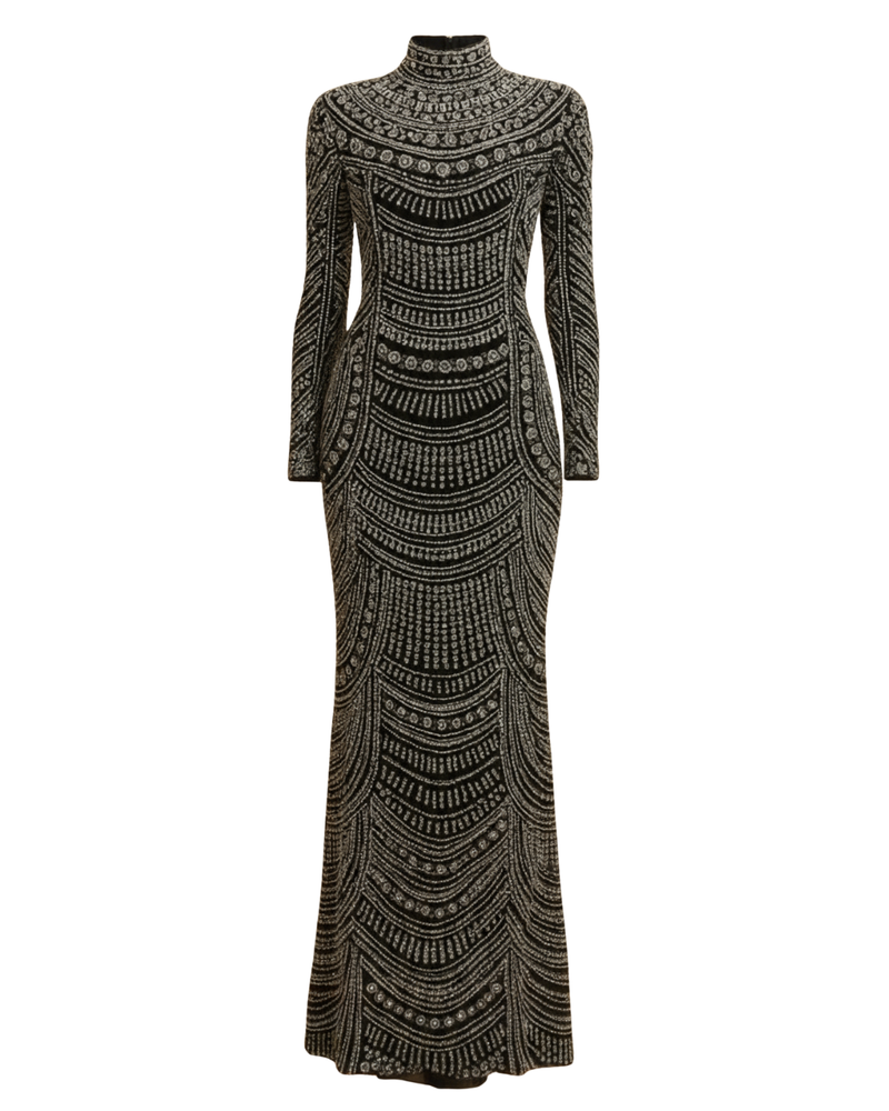 Royal Cascade Armor gown