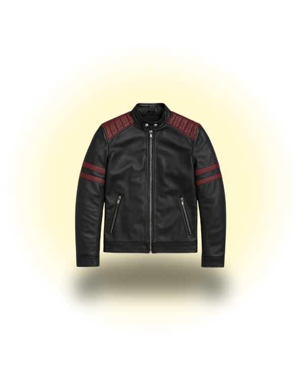BLADE NIGHT HUNTER JACKET – Modern Cinematic Biker Leather