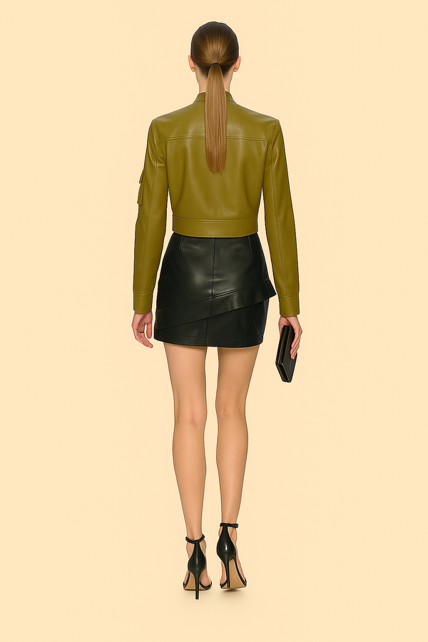LARA CROFT EXPLORER JACKET – Adventure-Inspired Luxury Leather