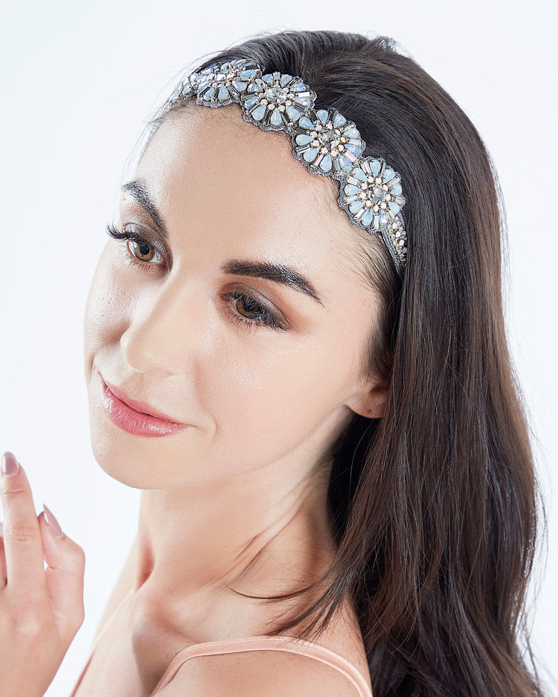 Crystal Bloom Headband