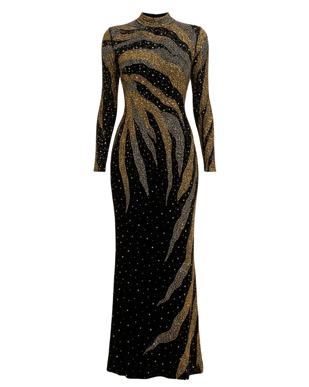 Celestial Flame Gown