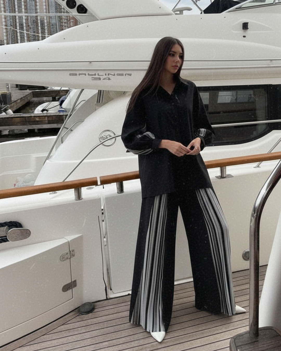 Black & White Co-ord Set