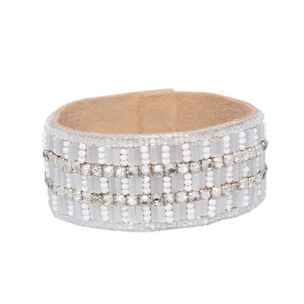 Square Crystal Cuff