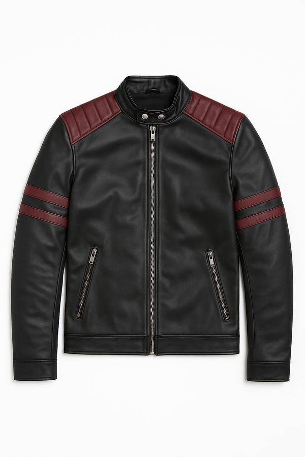 BLADE NIGHT HUNTER JACKET – Modern Cinematic Biker Leather