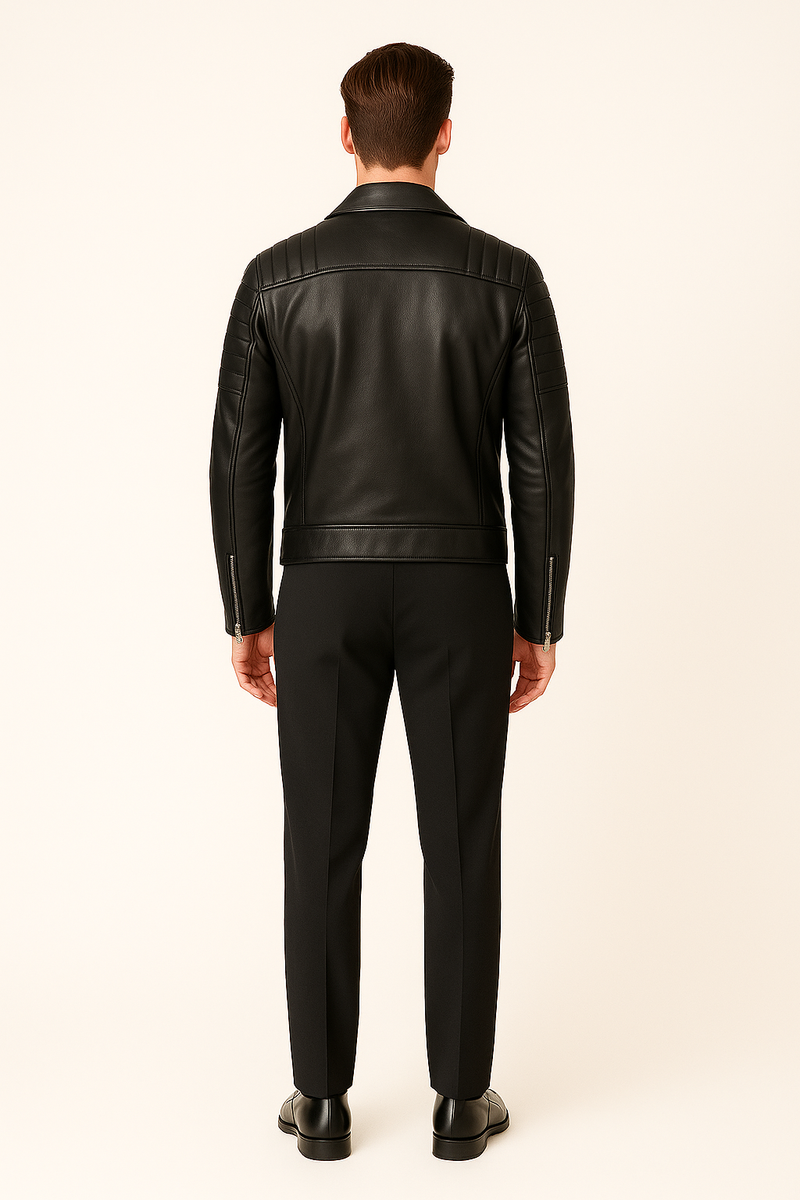 TERMINATOR BIKER JACKET – Classic Cinematic Biker Leather