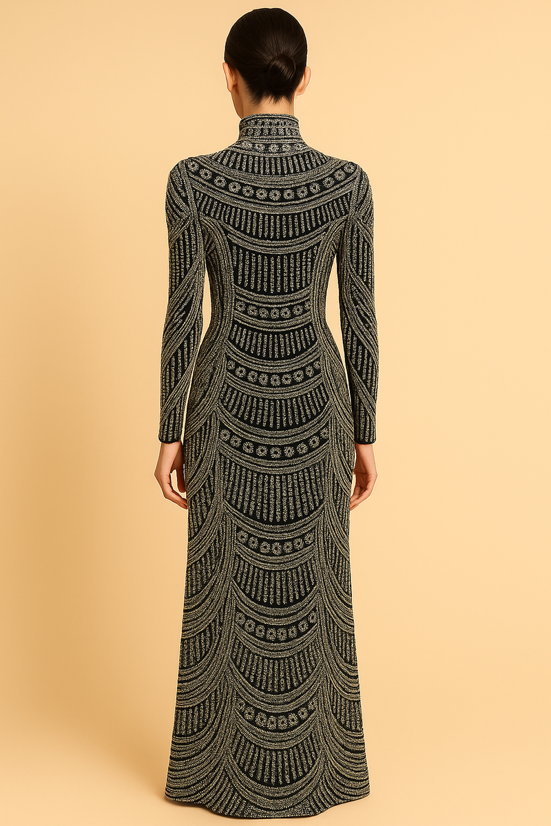 Royal Cascade Armor gown