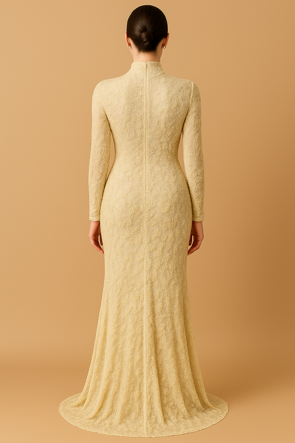Champagne Sandshell Grace Gown