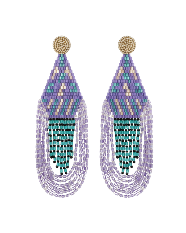 Lavender Glow Earrings