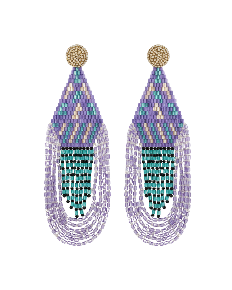 Lavender Glow Earrings