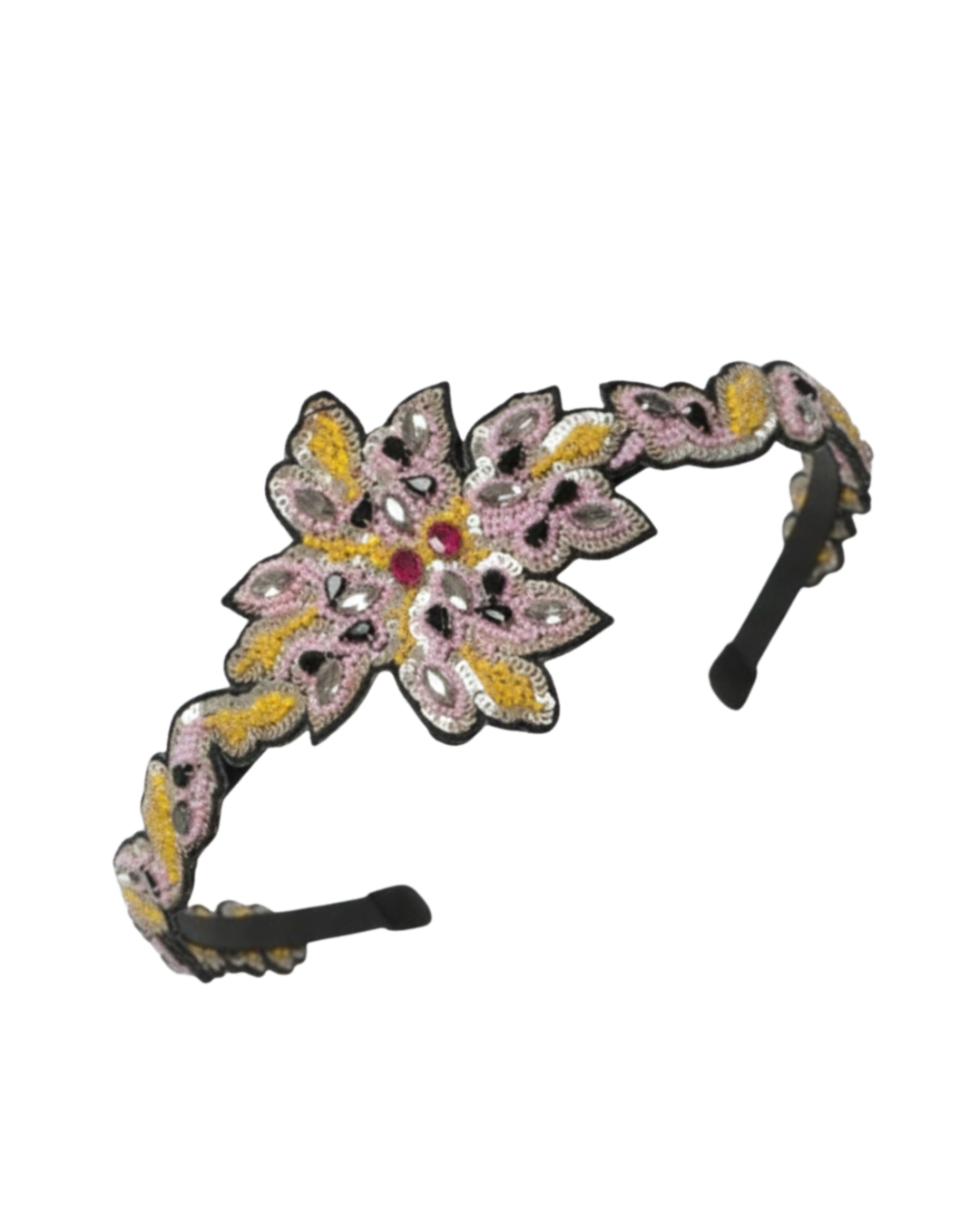 Black Crystal Hairband