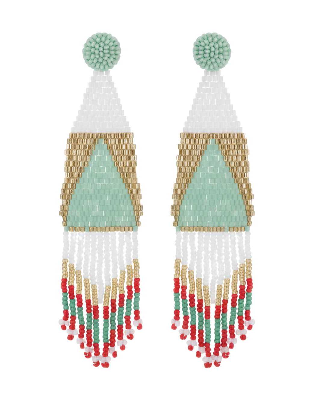 Mint Blossom Earrings