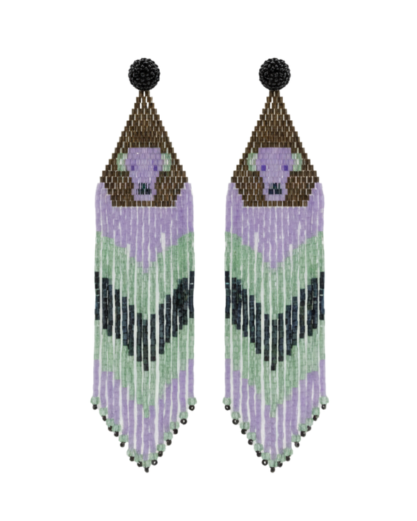 Amethyst Cascade Earrings