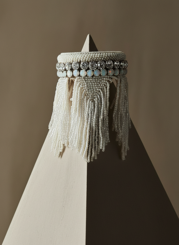 Snowfringe Cuff