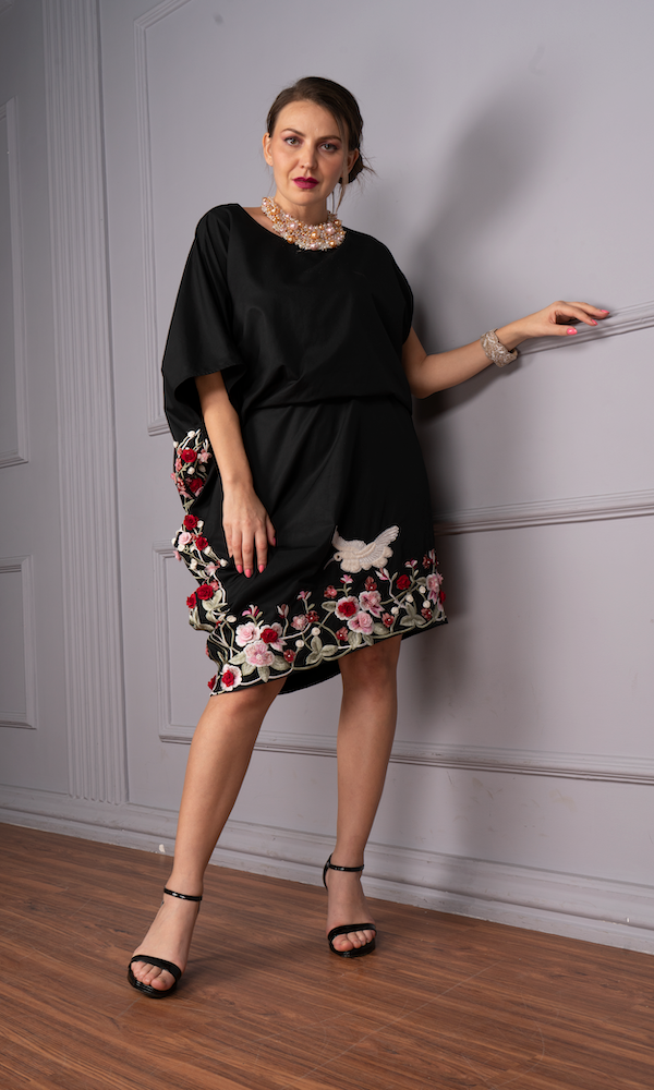 Oriental Motif Dress